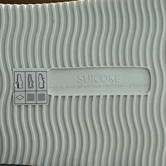 Missoni X Suicoke Collab Moto Slide Sandals White Zig Zag Pattern Slip-On 16 - Picture 14 of 14
